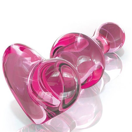 Pipedream - Icicles No. 75 Dildo in Vetro Rosso