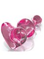 Pipedream - Icicles No. 75 Dildo in Vetro Rosso