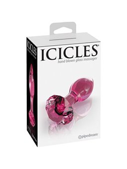 Pipedream - Icicles No. 79 Plug Anale in Vetro Rosso