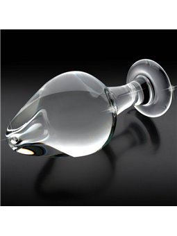 Pipedream - Icicles No. 25 Plug Anale in Vetro Trasparente