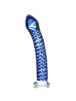 Pipedream - Icicles No. 29 Dildo in Vetro Blu