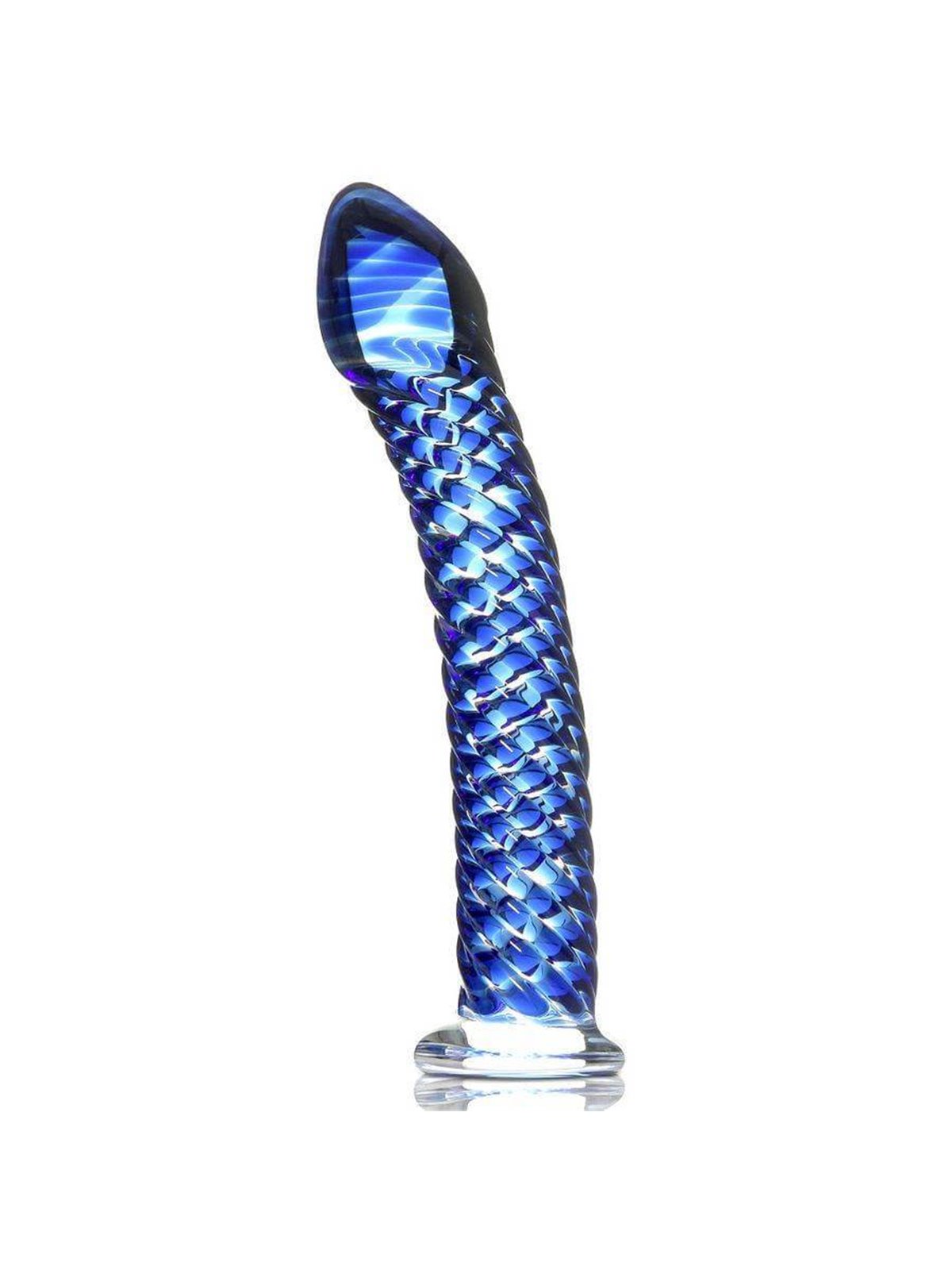 Pipedream - Icicles No. 29 Dildo in Vetro Blu
