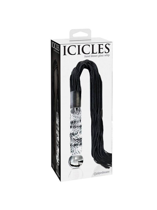 Pipedream - Icicles No. 38 Plug Anale in Vetro con Coda Trasparente