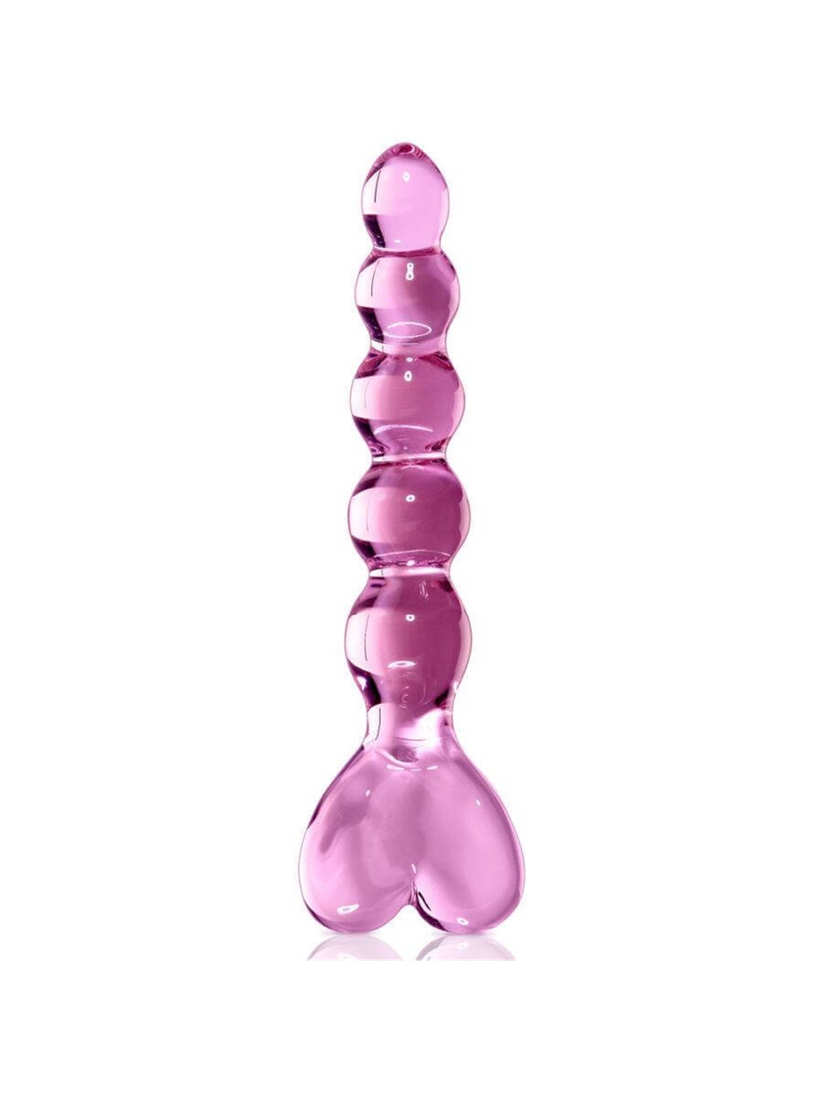 Pipedream - Icicles No. 43 Dildo in Vetro Rosa