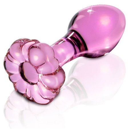 Pipedream - Icicles No. 48 Plug Anale in Vetro Rosa