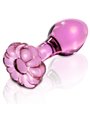 Pipedream - Icicles No. 48 Plug Anale in Vetro Rosa