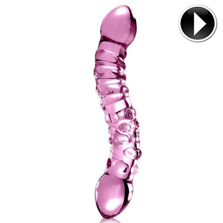 Pipedream - Icicles No. 55 Dildo in Vetro Rosa