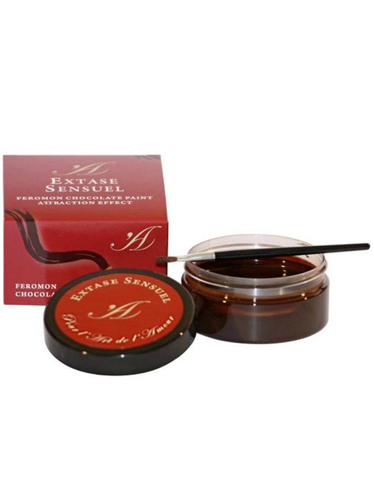 Extase Sensuel - Pittura Corpo con Feromoni Aroma Cioccolato 50 ML