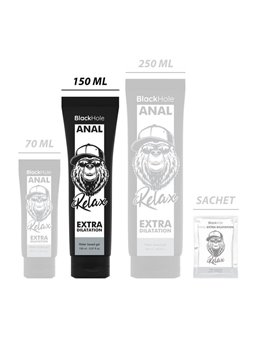 Black Hole - Lubrificante Anale Base Acqua Extra Dilatazione 150 ML