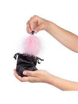 Secretplay - Golden Light Kit Sparkling Strawberry Edible Powder & Feather