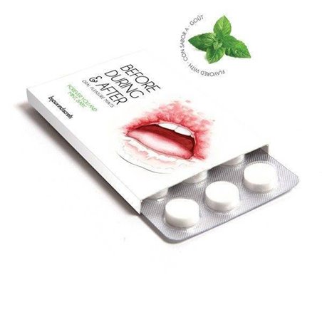 Bijoux Indiscrets Oral Pleasure - Caramelle per Sesso Orale Gusto Menta 12 Unità