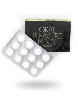 Bijoux Indiscrets Oral Pleasure - Caramelle per Sesso Orale Gusto Menta 12 Unità