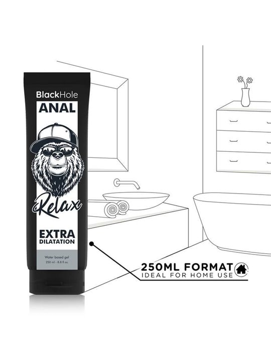 Black Hole - Lubrificante Anale Base Acqua Extra Dilatazione 250 ML
