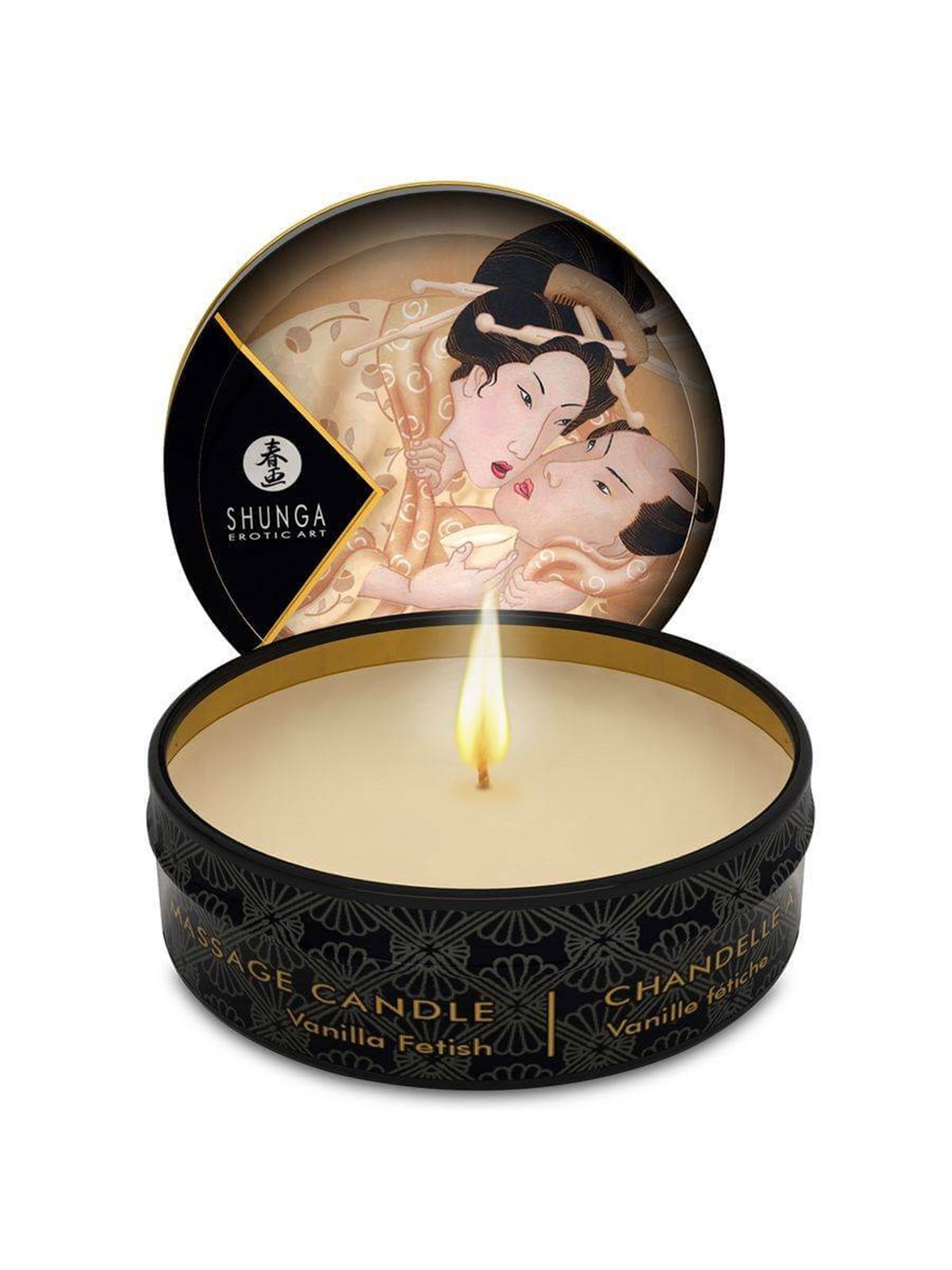 Shunga - Mini Caress By Candelight Candela Da Massaggio alla Vaniglia 30 ML
