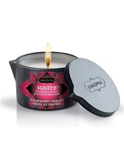Kamasutra - Strawberry Dreams Massage Candle 170 GR