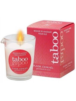 Taboo Candle Massage Woman Plaisir Charnel Smell Cacaco Flower