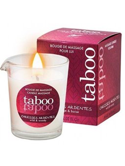 Taboo Candle Massage Men Caresses Ardentes Smell Fern