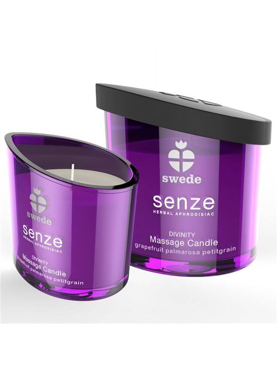 Swede - Senze Divinity Massage Candle - GRapefruit, Palmarosa, Petitgrain