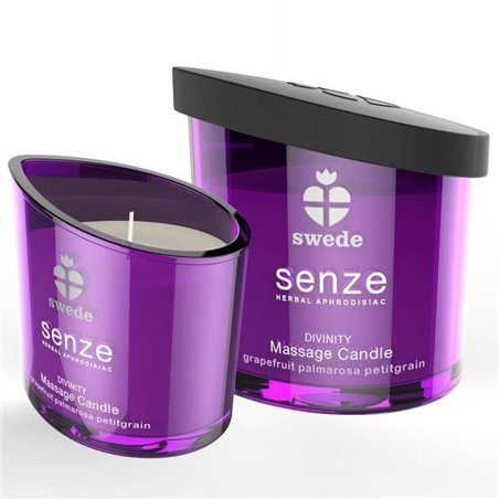 Swede - Senze Divinity Massage Candle - GRapefruit, Palmarosa, Petitgrain