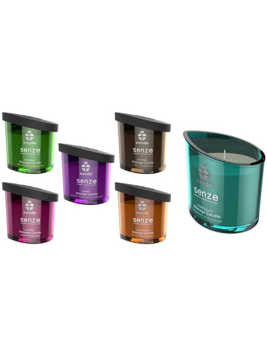 Swede - Senze Divinity Massage Candle - GRapefruit, Palmarosa, Petitgrain