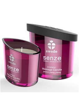 Swede - Senze Ecstatic Massage Candle - Jasmine, Ylang Ylang