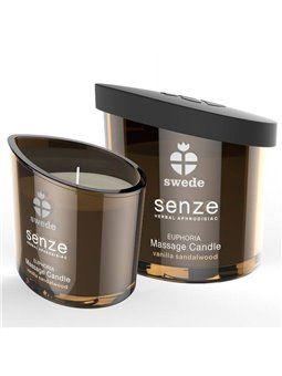 Swede - Senze Euphoria Massage Candle - Vanilla, Sandalwood
