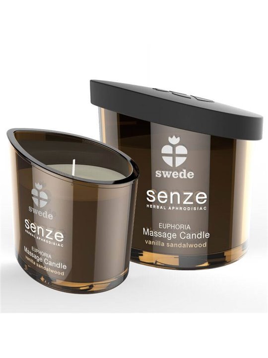 Swede - Senze Euphoria Massage Candle - Vanilla, Sandalwood