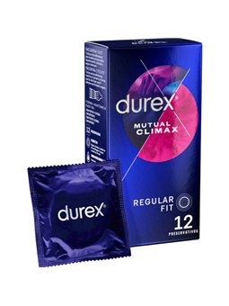 Durex - Preservativi Mutual Climax 12 Unità