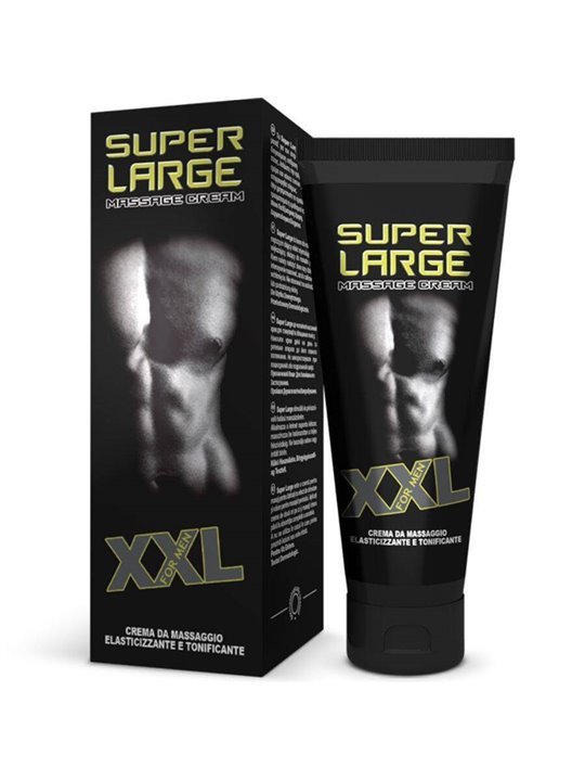 Super Large XXL Massage and Elastizing Cream for Penis 75 ML