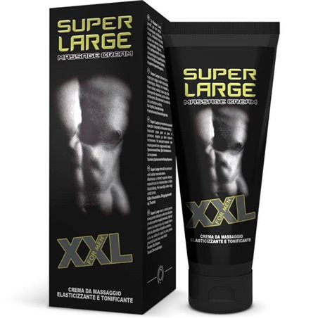 Super Large XXL Massage and Elastizing Cream for Penis 75 ML
