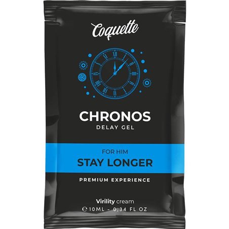 Coquette Chronos Delay - Gel Ritardante per Lui - Formato Tascabile 10 ML