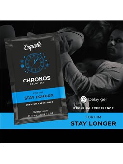 Coquette Chronos Delay - Gel Ritardante per Lui - Formato Tascabile 10 ML