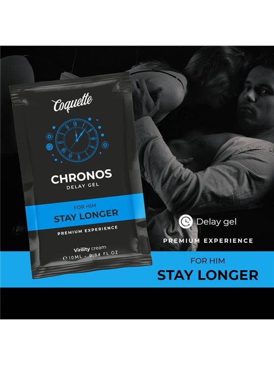 Coquette Chronos Delay - Gel Ritardante per Lui - Formato Tascabile 10 ML