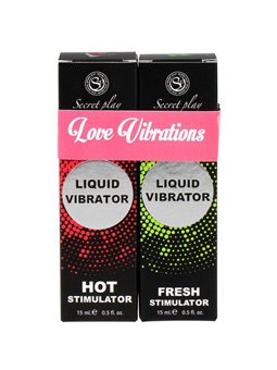 Secretplay - Liquid Vibrator Love Vibrations Pack