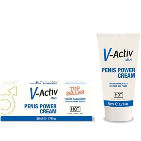 Hot Penis Power Cream - Crema da Massaggio per Lui per la Virilità - 50 ML