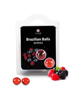 Secretplay - Palle Brasiliane Aroma Frutti di Bosco