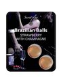 Secretplay - Strawberry And Champagne Brazilian Balls Set