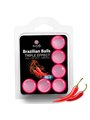 Secretplay - Set 6 Brazilian Balls Triple Effect