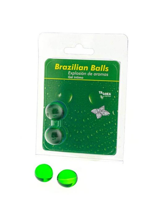 Taloka - 2 Brazilian Balls Mint Intimate Gel