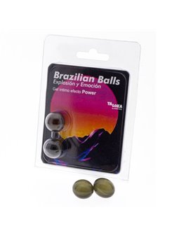 Taloka - 2 Brazilian Balls Power Effect Exciting Gel