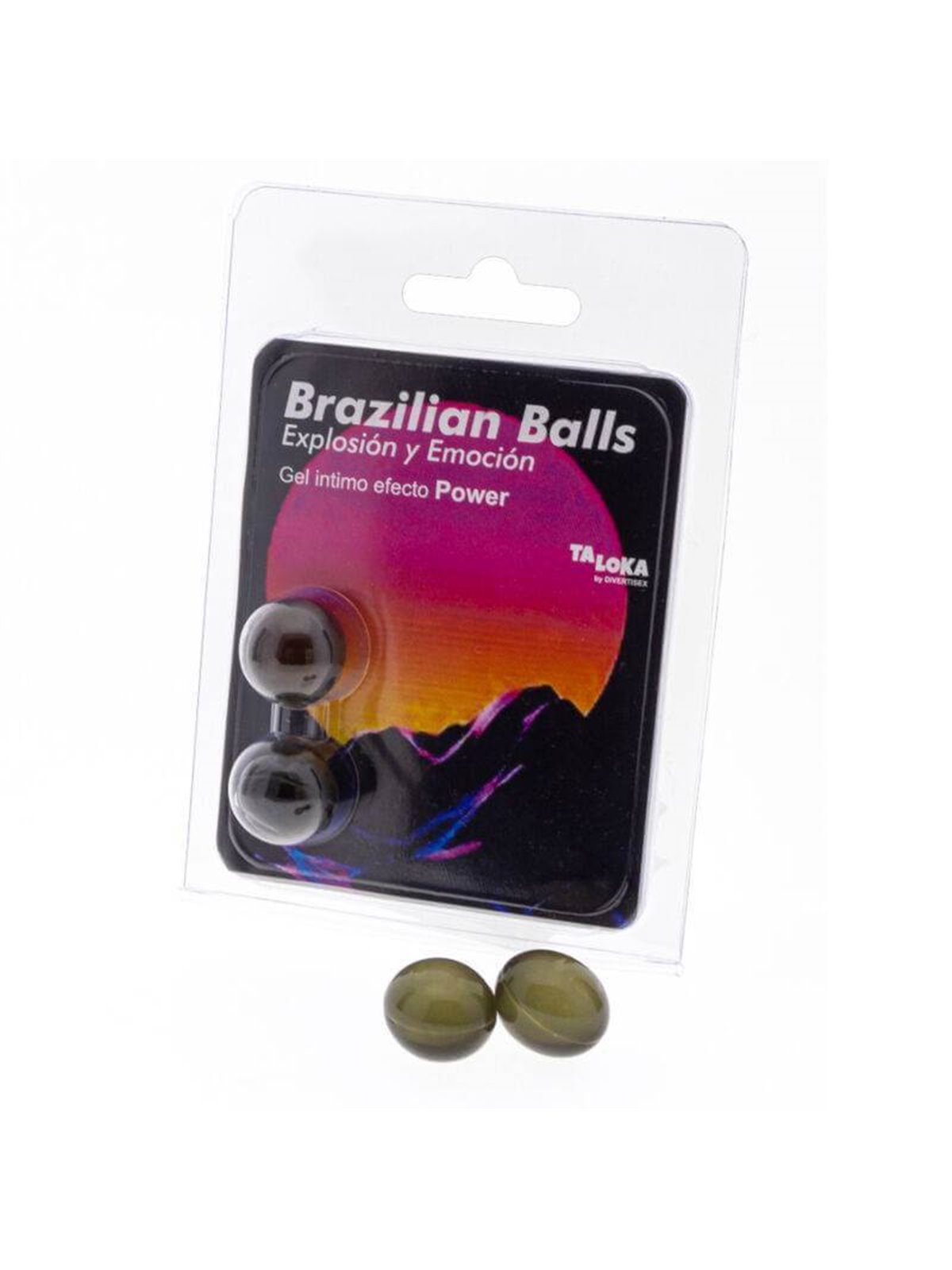Taloka - 2 Brazilian Balls Power Effect Exciting Gel