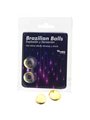 Taloka - 2 Brazilian Balls Vibrating & Shock Effect Exciting Gel
