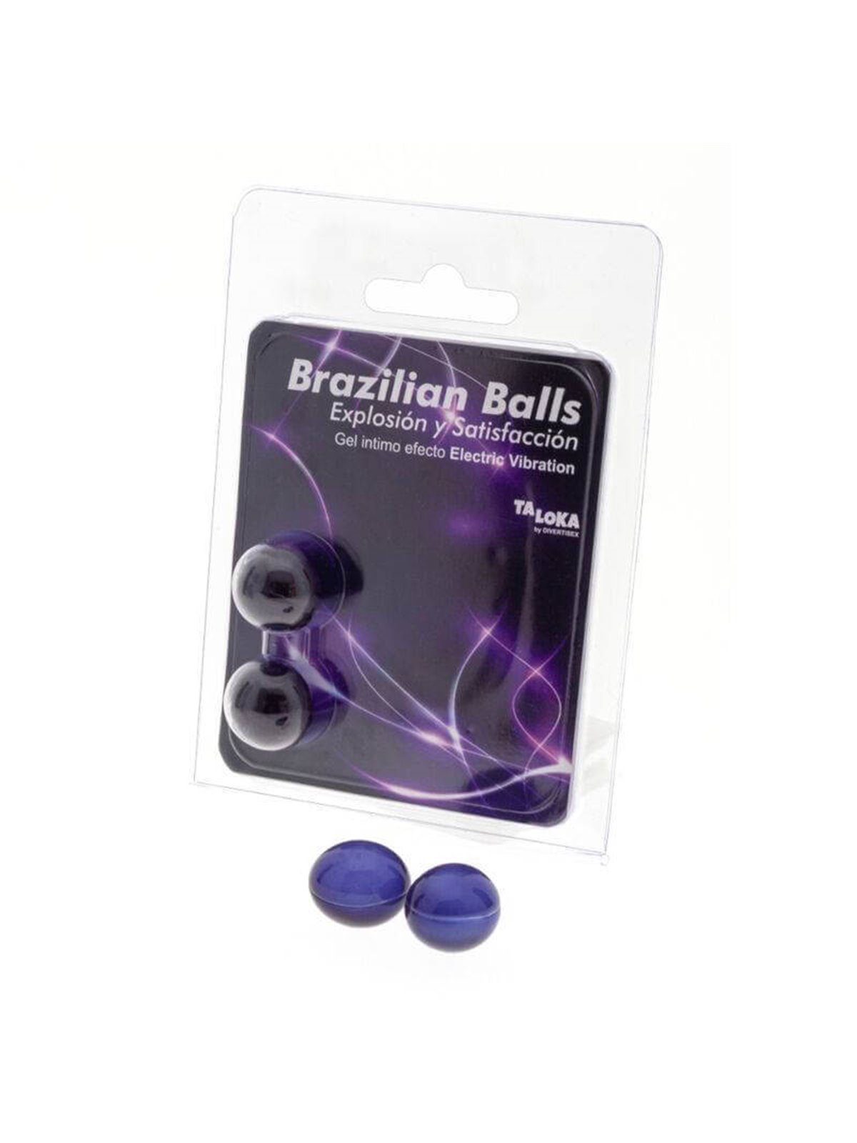 Taloka - 2 Brazilian Balls Electric Vibrating Effect Exciting Gel