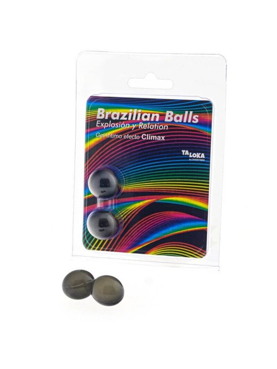 Taloka - 2 Brazilian Balls Climax Effect Exciting Gel