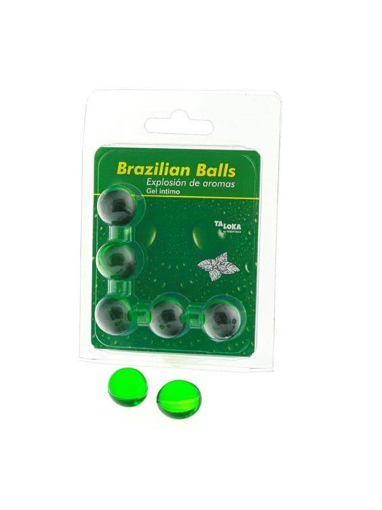 Taloka - 5 Brazilian Balls Mint Intimate Gel