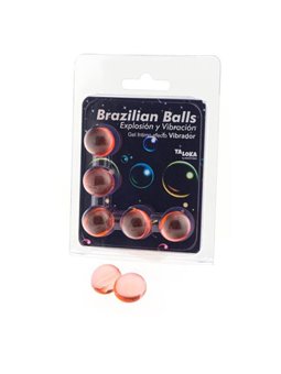 Taloka - 5 Brazilian Balls Vibrating Effect Exciting Gel