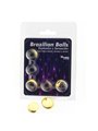 Taloka - 5 Brazilian Balls Vibrating & Shock Effect Exciting Gel