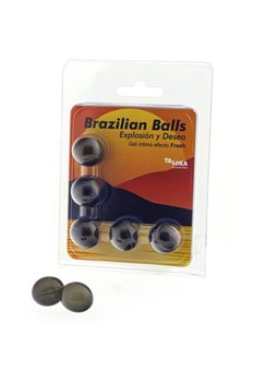 Taloka - 5 Brazilian Balls Fresh Effect Exciting Gel