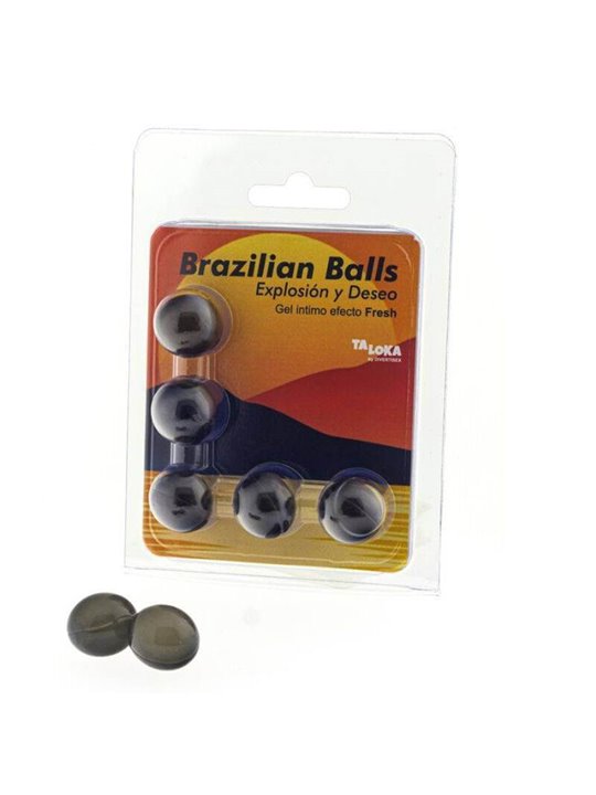 Taloka - 5 Brazilian Balls Fresh Effect Exciting Gel