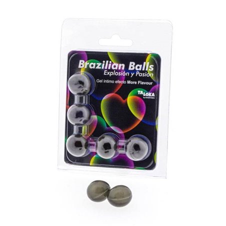 Taloka - 5 Brazilian Balls More Flavour Effect Exciting Gel